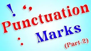 Exclamation Mark, Colon & Quotation Marks | Punctuation Marks (Part-2) | Rim's English