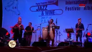 Live  Rumba Jazz Music Roland Peil Rumba band - in Porto Palermo