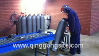 LPG Cylinder Shot Blasting Machine