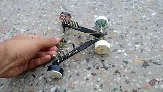 FAST & POWERFUL | HOW TO MAKE A  RUBBER BAND POWERED CAR FOR KIDS | SIMPLE SCIENCE PROJECT FOR KIDS