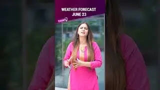 Weather Forecast June 23: Moderate to Heavy Rain over Uttar Pradesh, Bihar, Jharkhand #shorts