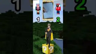 EMILLY VICK X MUSSOUMANO QUEM EST&Aacute; NO DESENHO VIRADO #shorts #minecraft #cartoon