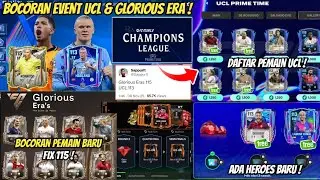 UCL & Glorious Era Event Leaks: R9 115 Fixes: Can New Players Get Them for Free? FC Mobile