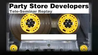 Party Store - How To Start A Party Store Tele-seminar With Questions Answered.