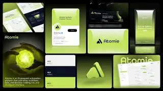 Atomie&reg;  AI Automation Platform &ndash; Concept UI/UX Design Showreel