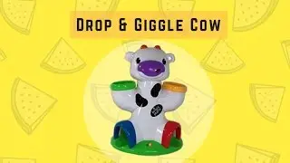 Bright Starts Feeding Fun Drop & Giggle Cow