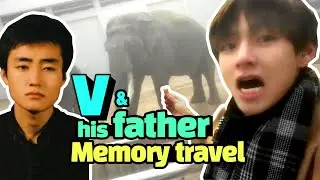 [BTS]💜Father & V 's childhood story / V's hometown Dalseong Park in Daegu  - Korea Walk Tour