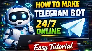 How To Make Telegram Bot 🤖 // Telegram Bot Kaise Banaye 24/7 Bina hosting ke ☠️