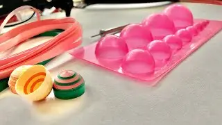 Paper Quilled Domes
