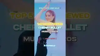 Top 5 Most Viewed Cherry Bullet MV #kpop #shorts