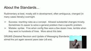 Lessons Learned from Sendmail