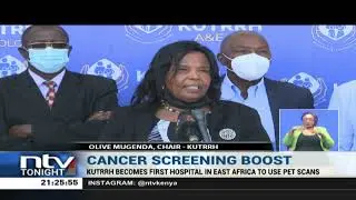 KU Referral Hospital becomes first public hospital to conduct cancer screening using pet scans