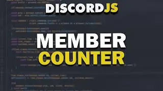 Code Your Own Discord Bot -  Member Counter (2021)