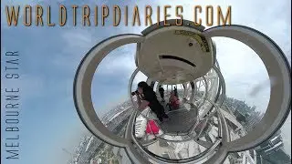 Melbourne Star, Australia - Tiny Planet Time Lapse | World Trip Diaries