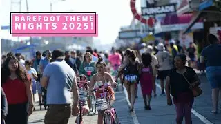#BarefootCountryMusicFestival Theme Days Broken Down 2025