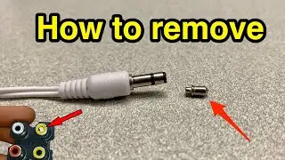 🔧✨!DIY Trick to Remove Broken Headphone Jack from Speaker 🎧