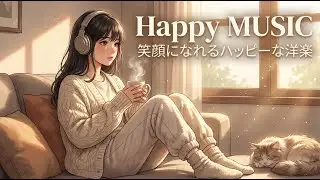 【洋楽Playlist】Upbeat Songs for a Happy Day ☀️ 元気が出る明るい洋楽ポップ | Happy Cozy Girl