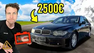 KATASTROPHE! BMW 7er RAUCHT bei Gebrauchtwagencheck ab!