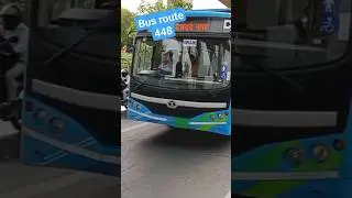 Bus Route 448 |Humdard Nagar Sangam Vihar To Panjabi bhag T