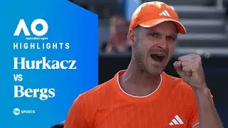 Hubert Hurkacz vs Zizou Bergs | Round One | Australian Open 2026 Highlights 🇦🇺