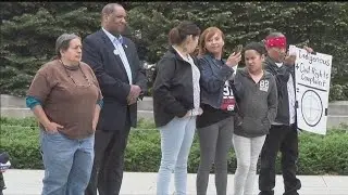Native American allies protest police brutality