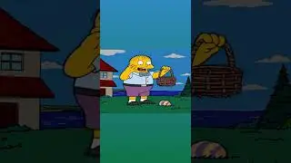 Simpsons - Easter Egg Hunt #simpsons #thesimpsons #homersimpson #shorts #easter