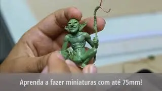 Curso Mini Stuff - Escultura de Miniaturas com Boris Woloszyn - Rick Fernandes Studio