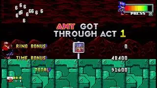 Sonic Exe One Last Round COMBATE SECRETO DE EGGMAN O ROBOTNIK EN SAD HELL ZONE CON METAL SONIC