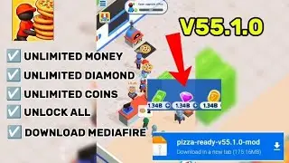 Pizza Ready! v55.1.0 MOD APK - 2026 unlimited money & unlimited gems unlock all