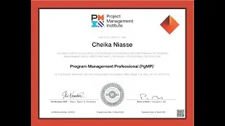 How to clear PGMP in 2025- PgMP Success Story of Cheika