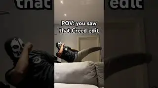 That Creed edit on TikTok by @areqaep is insane ngl. The Lego spin at the end tho 😭😂 #creed