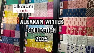 Alkaram Winter Collection 2025 | Alkaram Studio Sale 2025 | Khadar Collection😍Life with HiraHashaam 