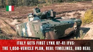 Итальянский истребитель Lynx KF-41 прибыл: почему для производства 1050 БМП потребуется до 2040 г...