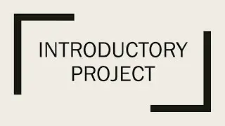 Introductory Project - Video #2 (Converting units of length - page 3)