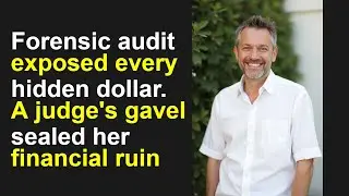 Forensic audit exposed every hidden dollar. A judge's gavel sealed her financial ruin.