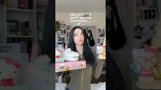 Hello Kitty Christmas haaaaul 🎀 #hellokitty #sanrio #christmas #haul