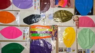 Super Satisfying ASMR Huge Size Balloon Popping After Unwrap