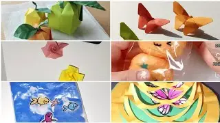 Easy craft idea/paper craft idea/art & craft/try it/origami/crafty/miniature craft