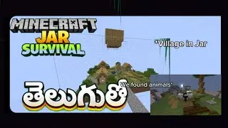Minecraft Jar Survival with @STG-yt69 in Telugu | #2 | Minecraft In Telugu | Varma telugu gamer_yt 
