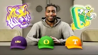 Watch Me Choose My Dream School in NCAA Football 26