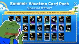 [superstar jypnation] 8th Anniversary, Summer Vacation Card Pack. over 500k rp for... what?