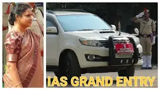 Dynamic Lady IAS Officer Shaik Yasmeen Basha, Collector and DM of Jagtial Grand Entry