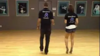 Demetrio Rosario - Dominican Bachata Workshop in Fresno, California (Feb 2012)