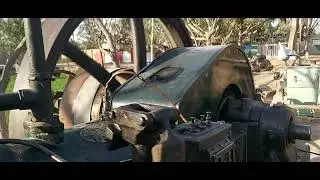 Old Black Diesel Engine |Ruston Hornby Engine British Technology From Past