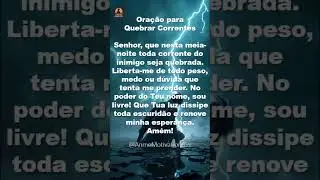 Ora&ccedil;&atilde;o para Quebrar Correntes. #shorts  #inspirador #animemomentos #motivacional #mensagem