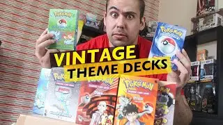 90's Kid Reveals INSANE Vintage Pokemon Theme Deck Collection