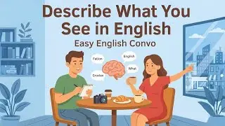 Describe What You See in English | Easy Speaking Practice for Beginners | Easy English Convo