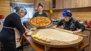 Traditional Azerbaijani Walnut Baklava | Village Life
