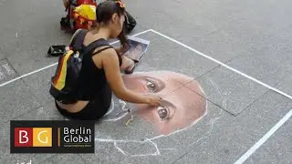 Street Artist in Berlin Summer 2014