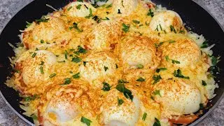 Mic dejun &icirc;n stil turcesc🍳Oua turcești 🟡Huevos turcos